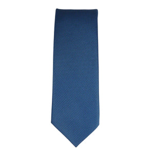 Zestaw krawata i poszetki męski formalny jednolity - Niebieski - TruClothing.com - 23