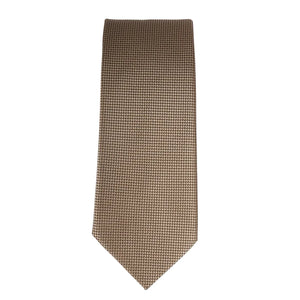 Zestaw krawata i poszetki męski formalny jednolity - Brązowy - TruClothing.com - 26