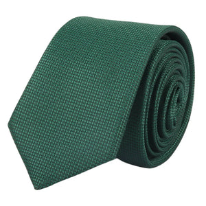 Zestaw krawata i poszetki męski formalny jednolity - Zielony - TruClothing.com - 16