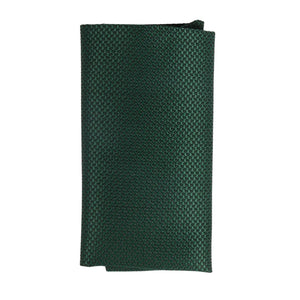 Zestaw krawata i poszetki męski formalny jednolity - Zielony - TruClothing.com - 18