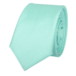 Zestaw krawata i poszetki męski formalny jednolity - Miętowy - TruClothing.com - 28