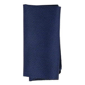 Zestaw krawata i poszetki męski formalny jednolity - Granatowy - TruClothing.com - 33