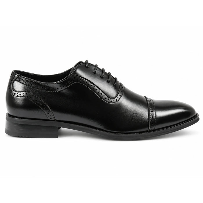Men's Vegan Leather Formal Lace-Up Oxford Shoes - Dolcetto - 1