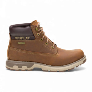 Pursue - Men's Brown Leather Work Hiking Ankle Boots - Caterpillar - 1