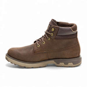 Pursue - Men's Dark Brown Leather Work Hiking Ankle Boots - Caterpillar - 2