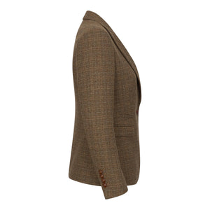 Ralph - Women's Brown Tweed Tailored Fit Blazer - Paul Andrew - 5