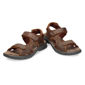 Herrensandalen Salton Basics C4 Offene Zehe Leder Sommerschuhe - Panama Jack - 2