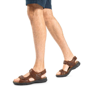 Herrensandalen Salton Basics C4 Offene Zehe Leder Sommerschuhe - Panama Jack - 3