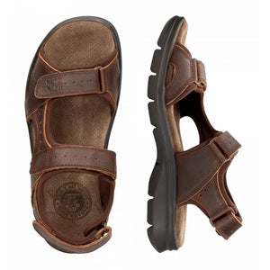 Herrensandalen Salton Basics C4 Offene Zehe Leder Sommerschuhe - Panama Jack - 5