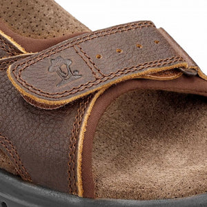 Herrensandalen Salton Basics C4 Offene Zehe Leder Sommerschuhe - Panama Jack - 6