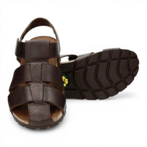 Stanley C1 - Sandali impermeabili uomo Marrone corteccia in pelle - Panama Jack - 6