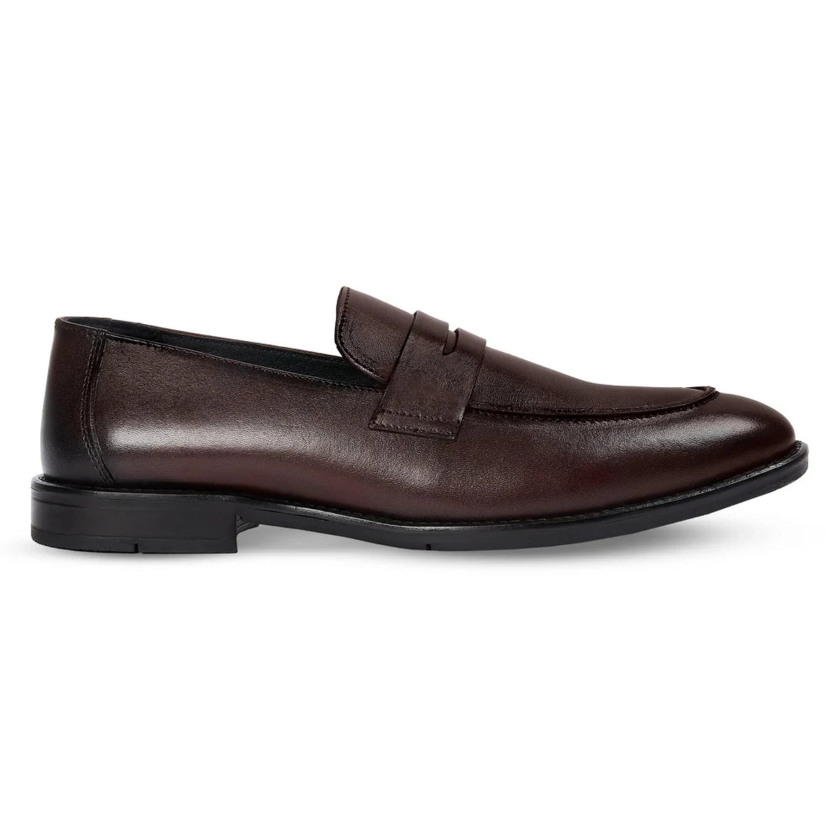 Ted - Mocassini classici da uomo in pelle marrone con punta arrotondata - Paul Andrew - 1