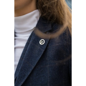 TPSTZ72 - Women's Navy Blue Tweed Blazer Waistcoat - TruClothing.com - 4
