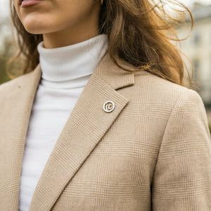 TPW-54 - Women's Cream 3 Piece Prince of Wales Check Suit - TruClothing.com - 8