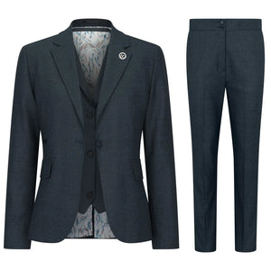 TPW53 - Completo da donna verde a 3 pezzi in check principe di Galles - TruClothing.com - 1