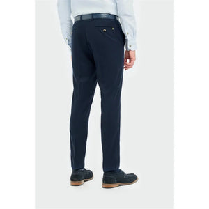 Tropez - Granatowy 3-częściowy garnitur męski Tailored Fit - House of Cavani - 6