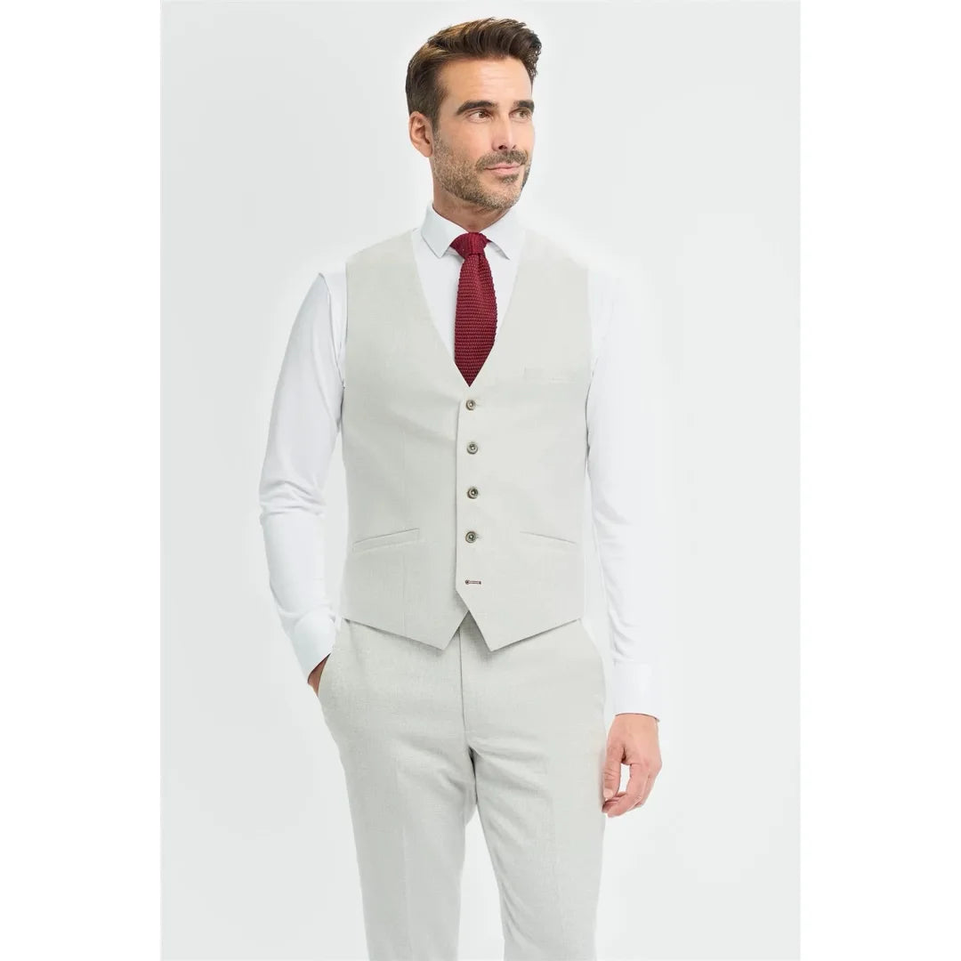 Tropez - Gilet Grigio da Uomo - House of Cavani - 1