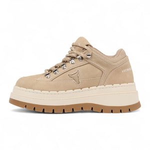 Ultimatum - Women's Sand Brown Chunky Platform Sneakers - Windsorsmith - 3