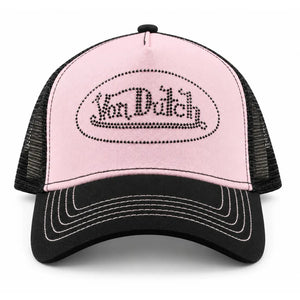 VDHH0022 - Casquette de baseball Rose à filet réglable - Von Dutch - 1