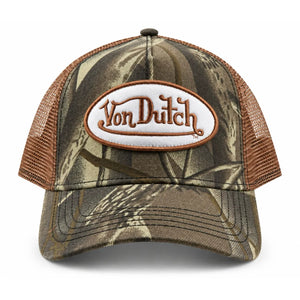 VDOAW26H59 - Casquette trucker à fermeture à pression à imprimé camouflage forêt - Von Dutch - 1