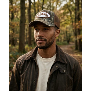 VDOAW26H59 - Casquette trucker à fermeture à pression à imprimé camouflage forêt - Von Dutch - 2
