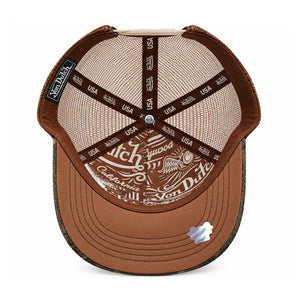 VDOAW26H59 - Casquette trucker à fermeture à pression à imprimé camouflage forêt - Von Dutch - 5