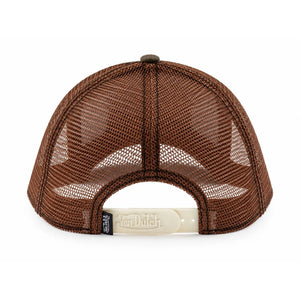 VDOSS260160 - Casquette marron effet vieilli à fermeture pression - Von Dutch - 4