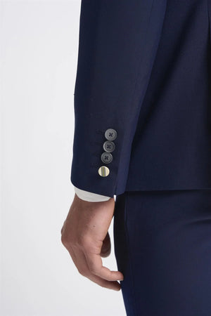 Victorious - Men's Navy 2 Piece Double Breasted Suit - House of Cavani - 6