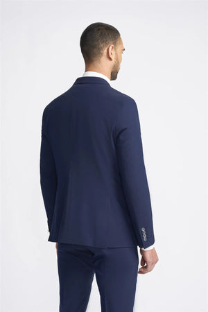 Victorious - Men's Navy 2 Piece Double Breasted Suit - House of Cavani - 7
