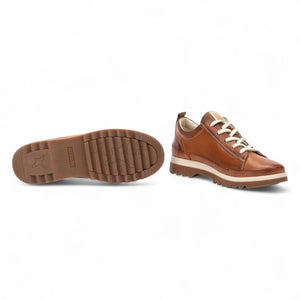 Vigo - Women’s Brandy Brown Leather Sneakers - Pikolinos - 7