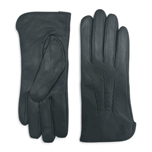 Damen Handschuhe aus echtem Leder mit Wollfutter und Touchscreen-Funktion - Oliv - Infinity Leather - 1