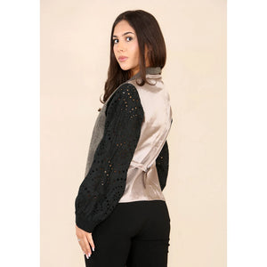 Women's Herringbone Tweed Waistcoat Blazer Oak Brown Classic Jacket - TruClothing.com - 11