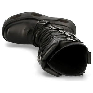 New Rock M-272-S2 Kozaki damskie czarne skórzane gotyckie - New Rock - 7
