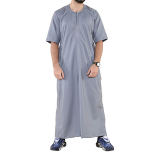 107_thobe_Grey_L - 56, 107_thobe_Grey_M - 54, 107_thobe_Grey_S - 52, 107_thobe_Grey_XL - 58, 107_thobe_Grey_XXL - 60