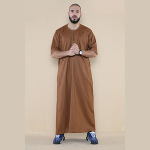 107_thobe_Brown_L - 56, 107_thobe_Brown_M - 54, 107_thobe_Brown_S - 52, 107_thobe_Brown_XL - 58, 107_thobe_Brown_XXL - 60