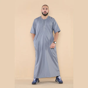 107_thobe_Grey_L - 56, 107_thobe_Grey_M - 54, 107_thobe_Grey_S - 52, 107_thobe_Grey_XL - 58, 107_thobe_Grey_XXL - 60