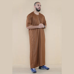 107_thobe_Brown_L - 56, 107_thobe_Brown_M - 54, 107_thobe_Brown_S - 52, 107_thobe_Brown_XL - 58, 107_thobe_Brown_XXL - 60