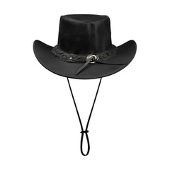 Australian Unisex Leather Cowboy Hat-TruClothing