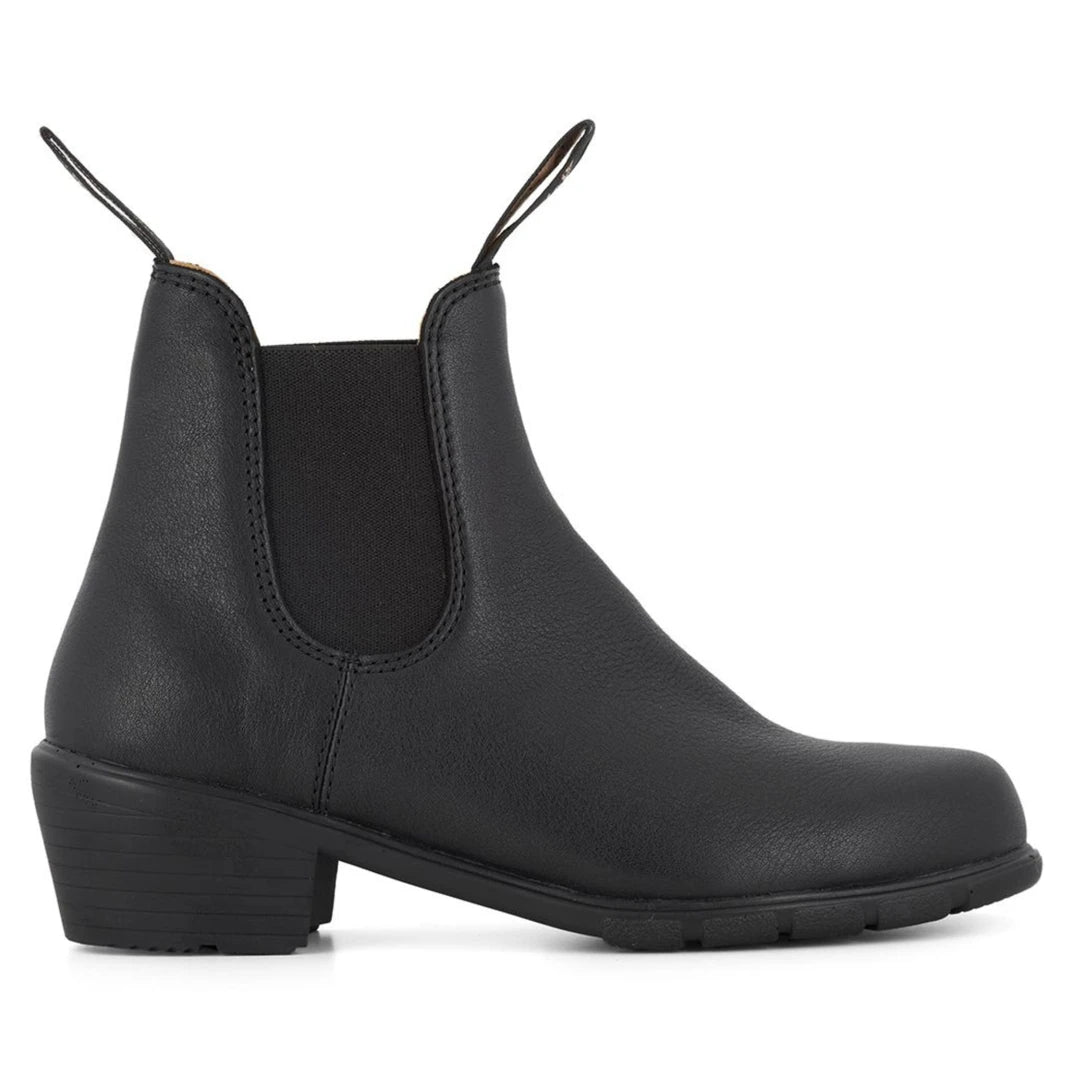 Blundstone 1671 Womens Black Leather Chelsea Boots Elasticated Ankle Classic