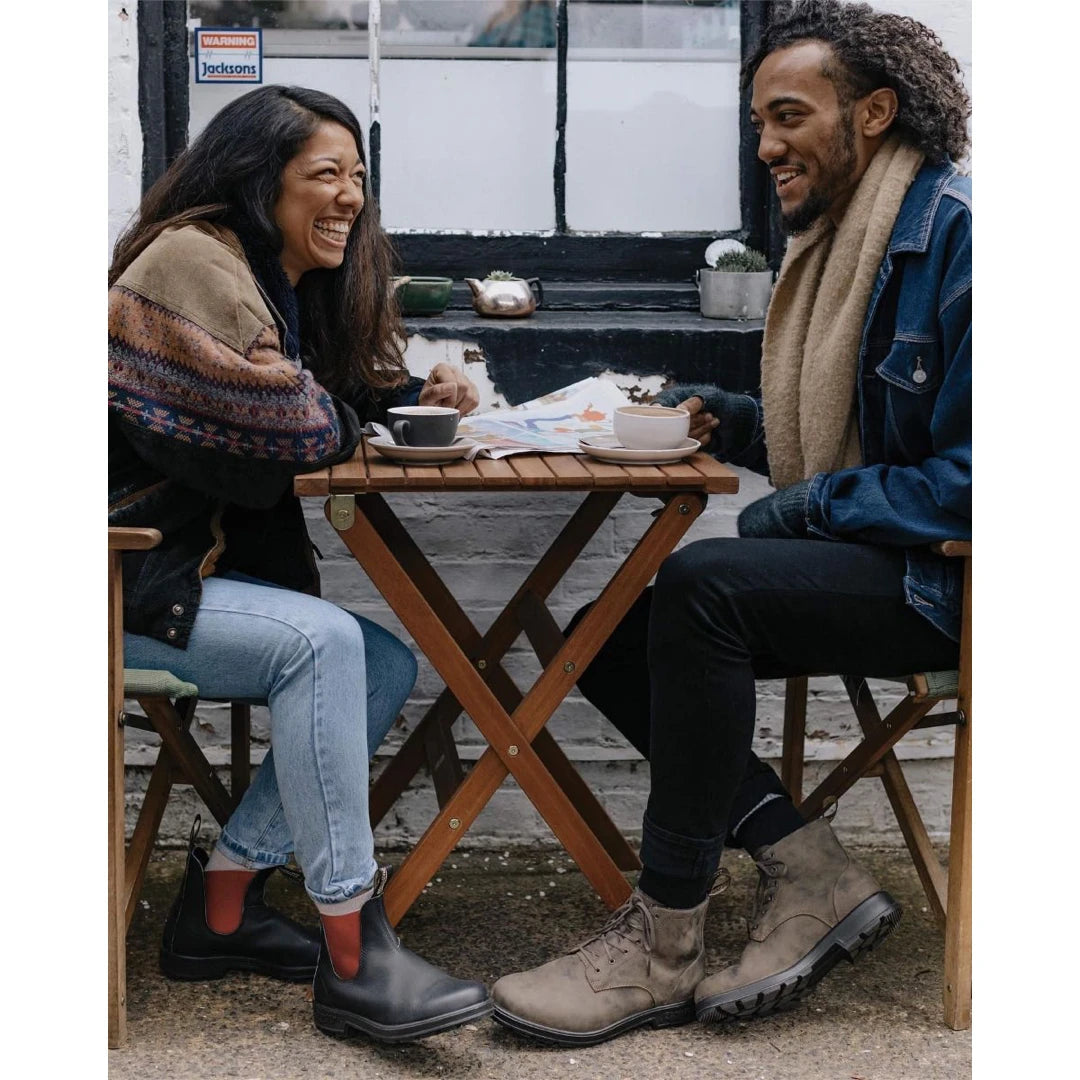 Blundstone 1918 Brown Terracotta Leather Chelsea Boots Slip TruClothing
