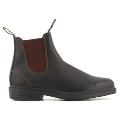 Blundstone 062 Stout Brown Leather Chiesel Toe Chelsea Boot