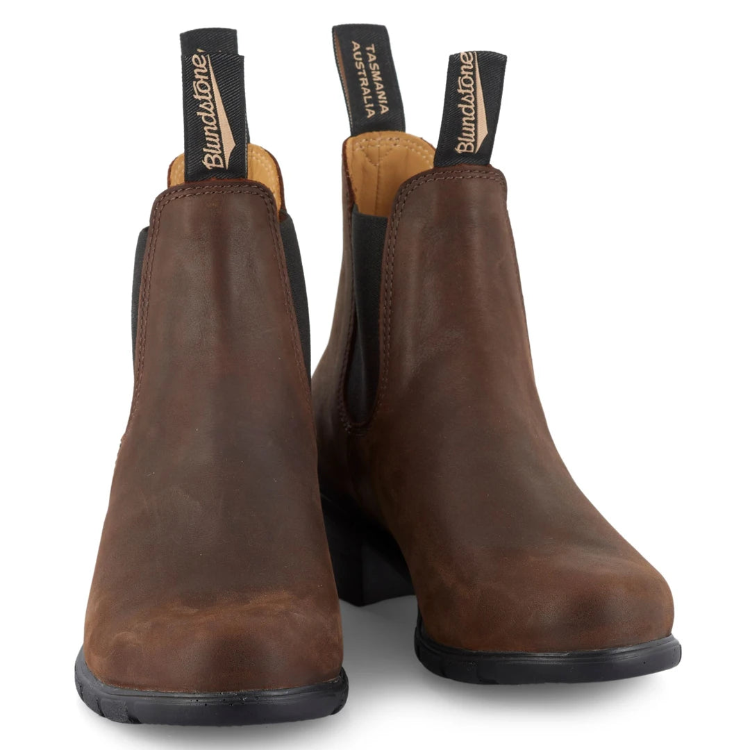 Stivali Eleganti Marroni alla Caviglia Chlesea Antico Blundstone 1673 TruClothing