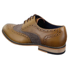 Cavani Horatio - Men's Tweed & Leather Oxford Shoes-TruClothing