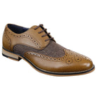 Cavani Horatio - Men's Tweed & Leather Oxford Shoes-TruClothing