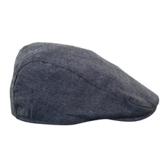 Cavani Martez Hat - Mens Grandad Hat Navy Blue Flat Cap-TruClothing