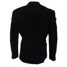 Cavani Rosa - Mens Soft Velvet Black Navy 1 Button Dinner Jacket Tuxedo Blazer Smart Casual Fit-TruClothing