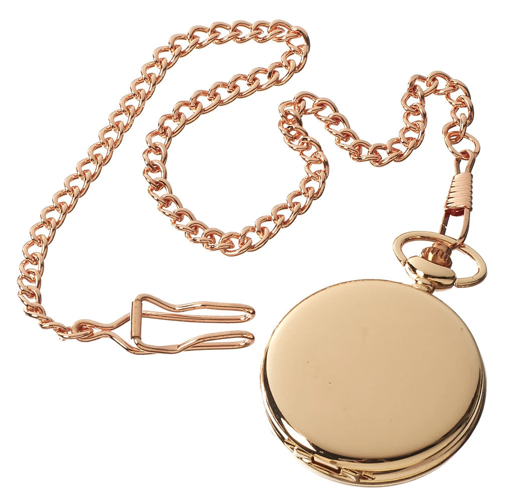 Classic 1920's Style Pocket Watch with Chain-TruClothing