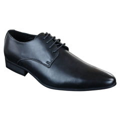 Galax GH2019 - Mens Smart Casual Formal Laced Pointed Leather Shoes Wedding Prom Office Classic-TruClothing