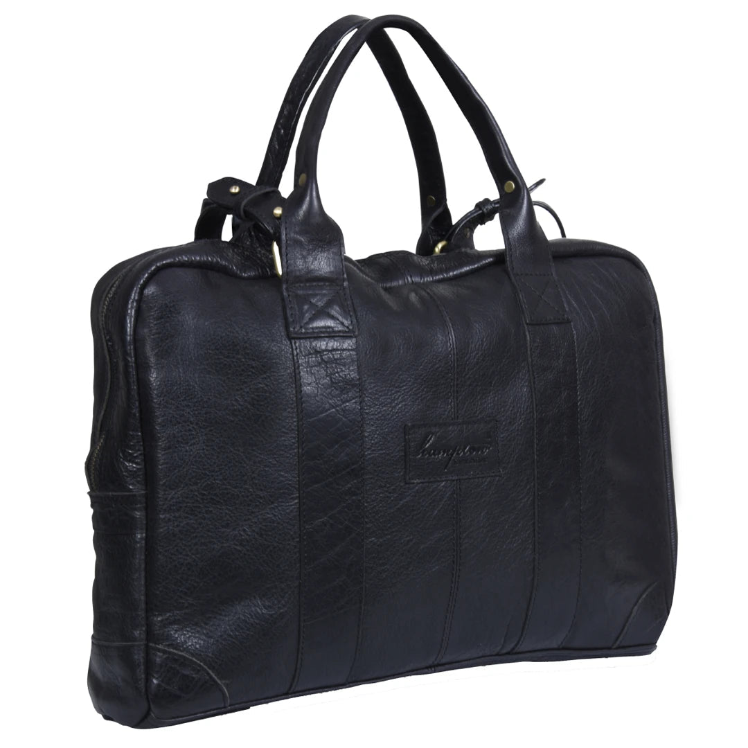 Genuine Leather Messenger Travel Side Bag Mens Womens 15" Laptop Satchel-TruClothing