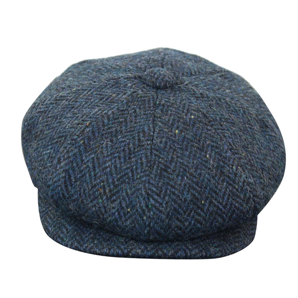 Flat Cap Herringbone Men's Plain Tweed Wool Newsboy Gatsby Vintage Winter  Hats